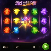 GoldenBet - Starburst Slot Game - NetEnt
